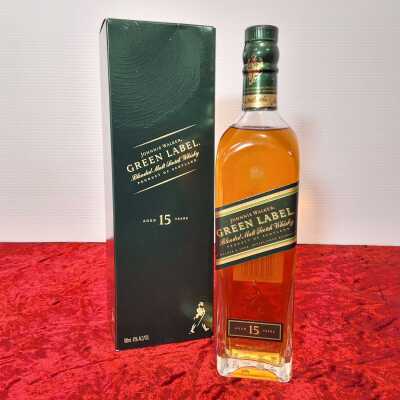 JOHNNIE WALKER GREN LABEL 15yo WHISKY