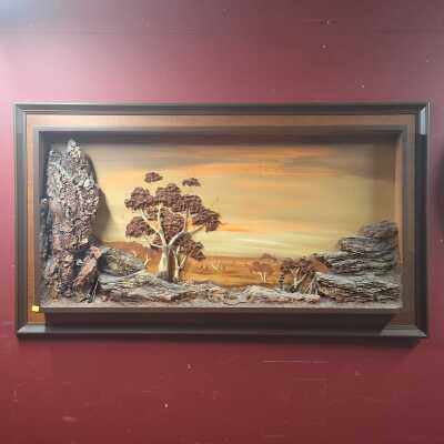 BARK PAINTING