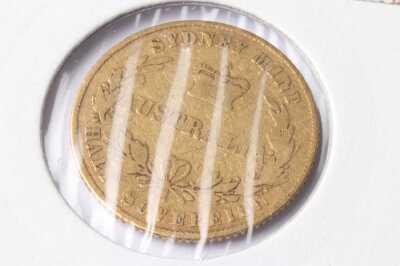GOLD HALF SOVEREIGN