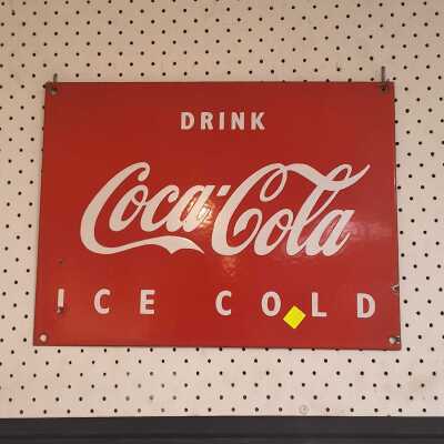 VINTAGE STYLE ENAMEL SIGN