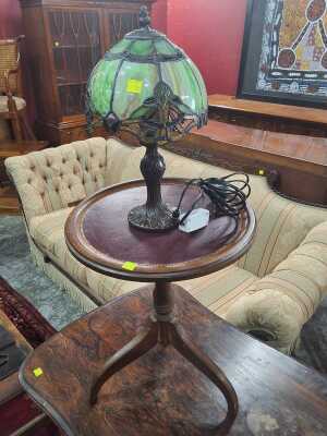 LAMP AND TABLE