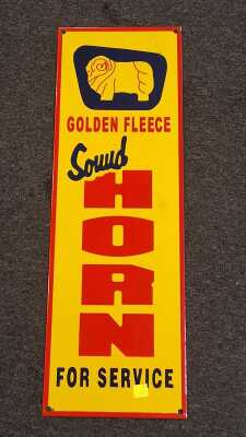 VINTAGE STYLE ENAMEL SIGN