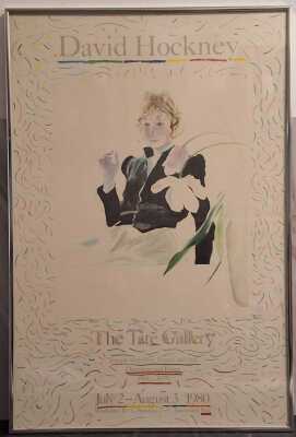 DAVID HOCKNEY POSTER