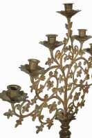 PAIR OF ECCLESIASTICAL CANDELABRA - 3