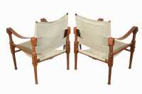 PAIR OF SAFARI CHAIRS - 3