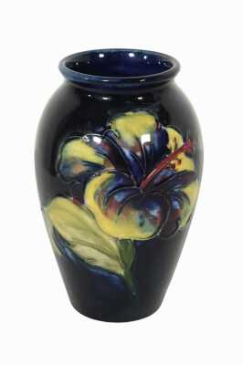 MOORCROFT HIBISCUS VASE