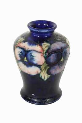 MOORCROFT PANSY VASE