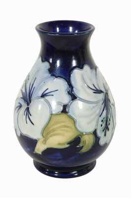 MOORCROFT HIBISCUS VASE