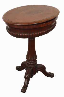 MAHOGANY TEAPOY