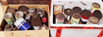 OIL TIN LOT