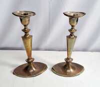 SILVER CANDLESTICKS