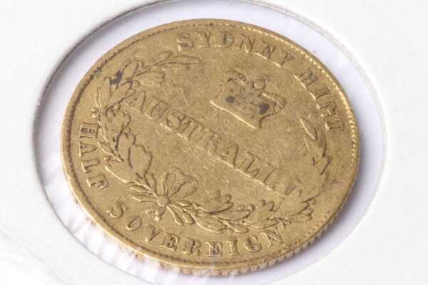 GOLD HALF SOVEREIGN
