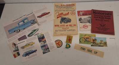 MOTORING EPHEMERA