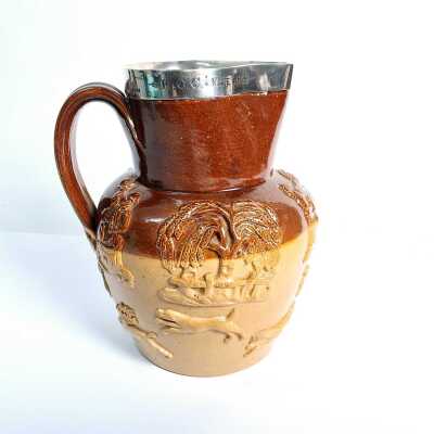 SALT GLAZED JUG