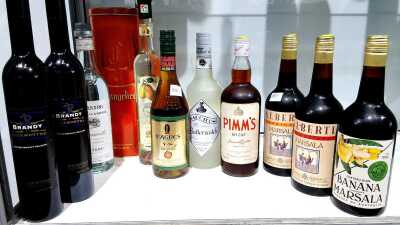 ASSORTED SPIRITS & LIQUEURS