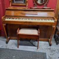 PIANO AND STOOL