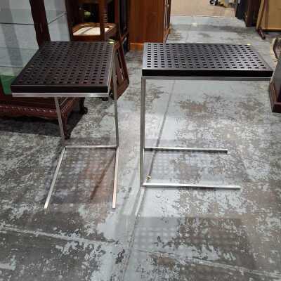 PAIR OF OVERBED TABLES