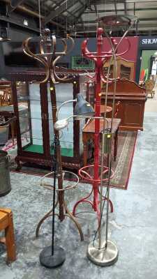 HAT RACKS AND LAMPS
