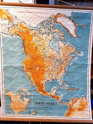 MAP OF NORTH AMERICA