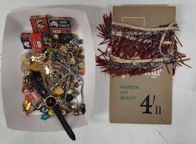 BADGES & COSTUME JEWELLERY