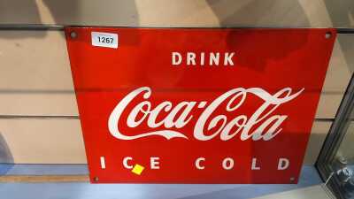 ENAMEL SIGN