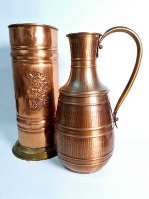 COPPER JUGS