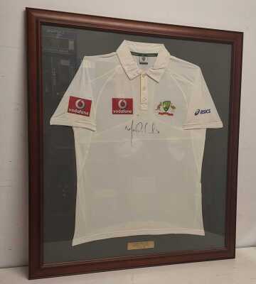 MICHAEL CLARKE SIGNED JERSEY
