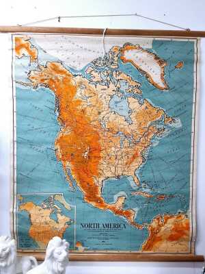 MAP OF NORTH AMERICA