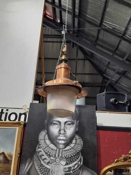 COPPER STREET LIGHT