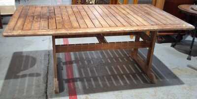 OUTDOOR DINING TABLE