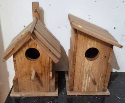 BIRD HOUSES