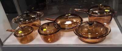 CORNING SAUCEPANS