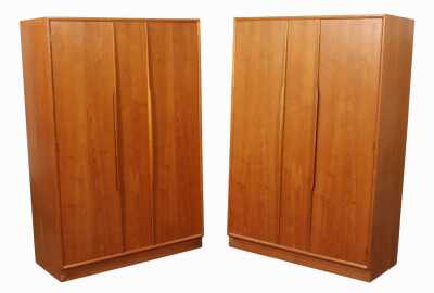 PAIR OF WARDROBES