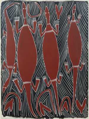 ATTRIBUTED TO DAVID MALANGI DAYMIRRINGU (Australia, Aboriginal, 1927-1999)