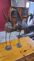 TWO BIRD FIGURES