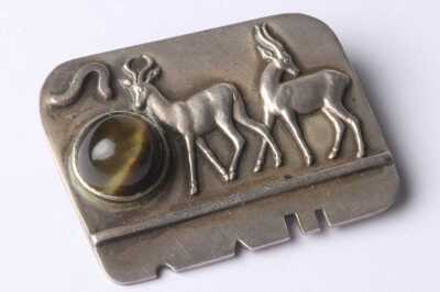 SILVER BROOCH