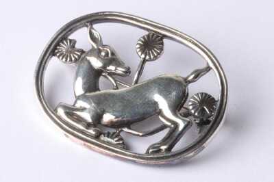 SILVER BROOCH