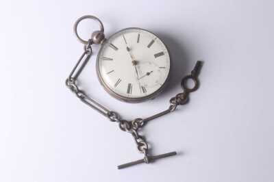 SILVER POCKET WATCH