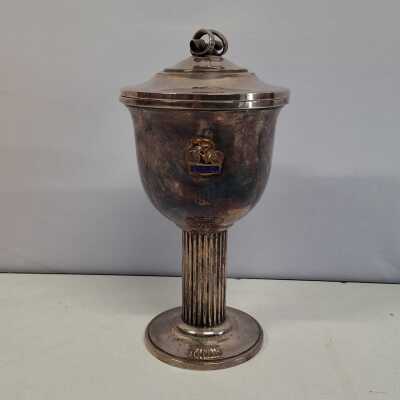 LIDDED GOBLET