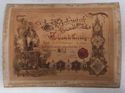 CYCLING CERTIFICATE