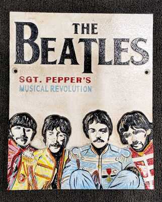 BEATLES PLAQUE