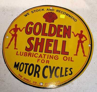 VINTAGE STYLE ENAMEL SIGN