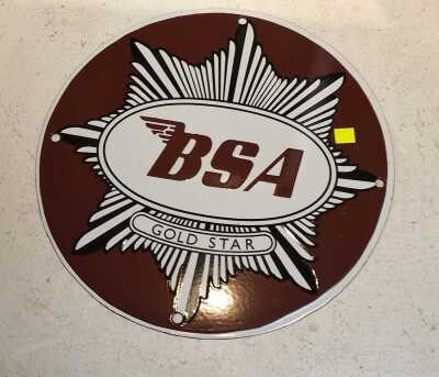 VINTAGE STYLE ENAMEL SIGN