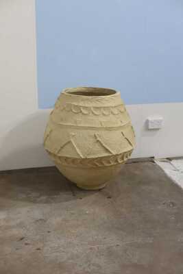 PAPIER MACHE POT