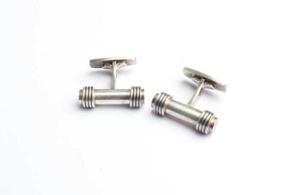 DANISH SILVER CUFFLINKS