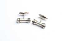 DANISH SILVER CUFFLINKS