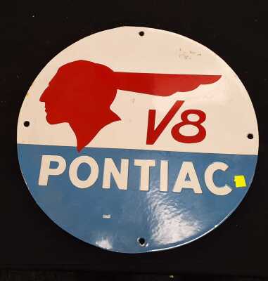 VINTAGE STYLE ENAMEL SIGN