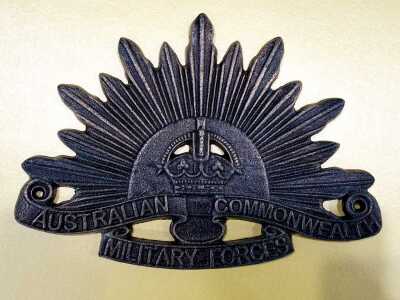 MILITARY PLAQUE