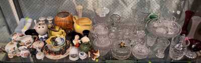 CRYSTAL AND SERVINGWARE