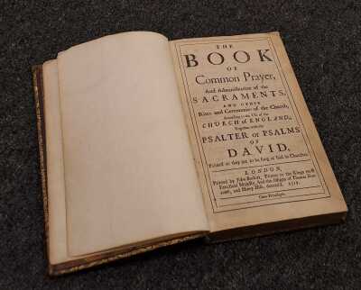 BOOK OF COMMON PRAYER.